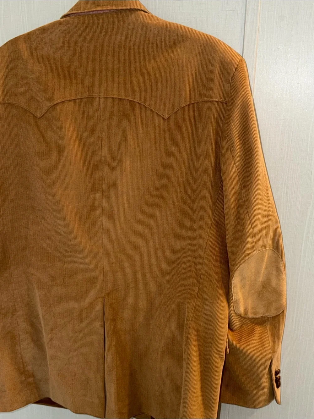 Circle S Jacket Mens Corduroy Blazer Western Cowboy USA Rockabilly Sport 46R